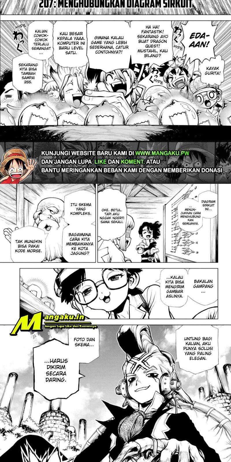 Baca Manga Dr. Stone Chapter 207 Gambar 2