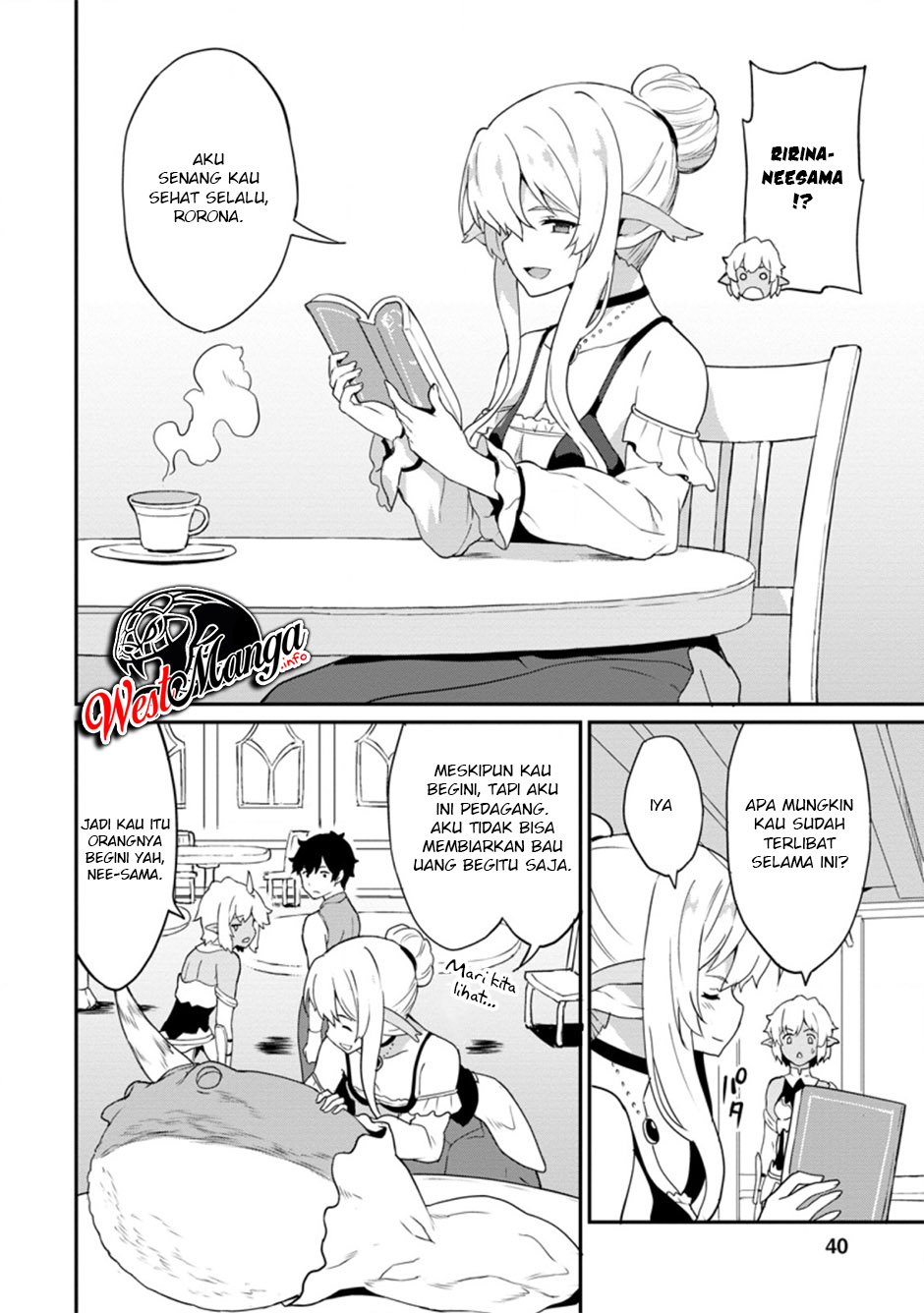 Taberu dake de Level-Up! Damegami to Issho ni Isekai Musou Chapter 22.1 Gambar 10