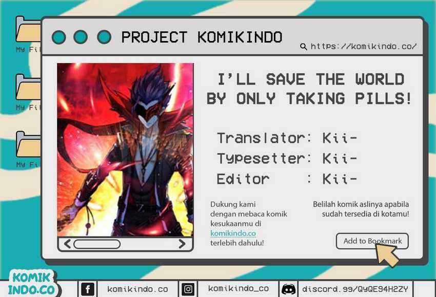 Baca Komik I’ll Save The World By Only Taking Pills! Chapter 04 Gambar 1