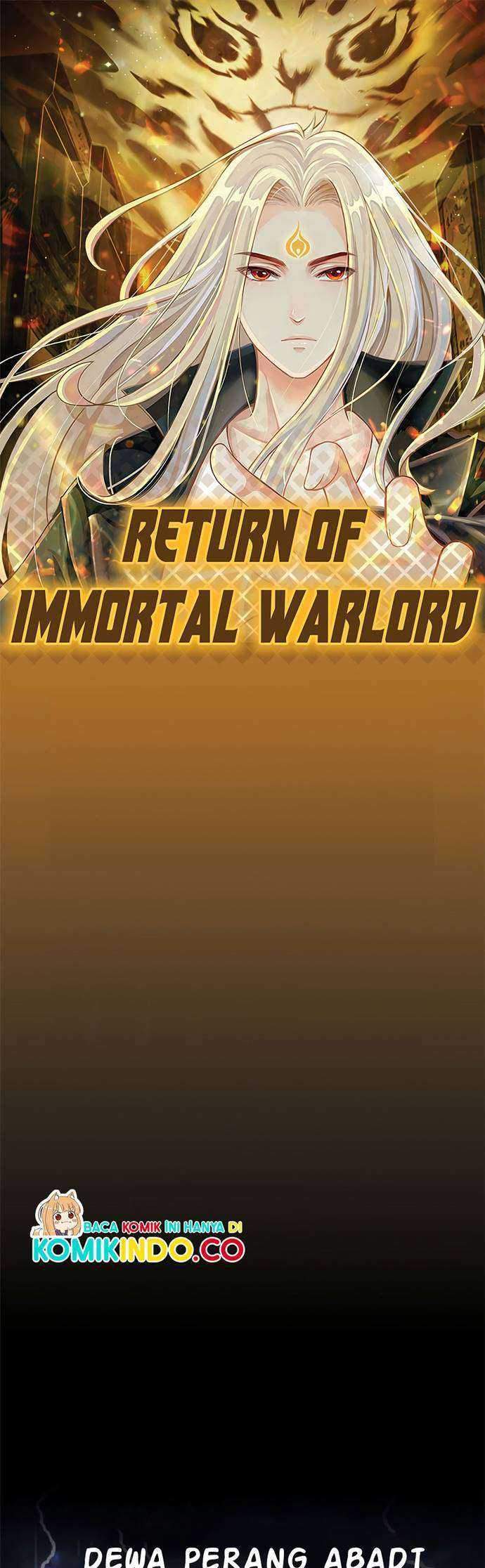 Manhua Return of Immortal Warlord Chapter 00 gambar nomor 2