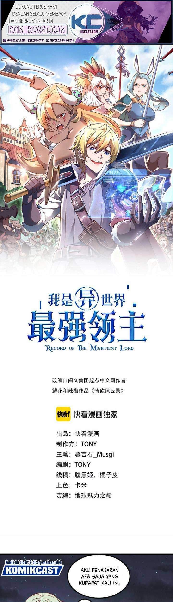 Manhua Record of The Mightiest Lord Chapter 07 gambar nomor 2