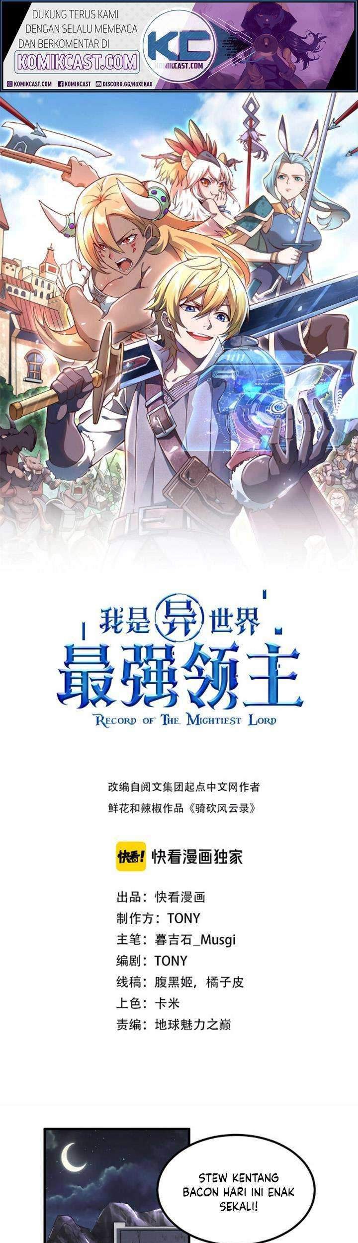 Manhua Record of The Mightiest Lord Chapter 06 gambar nomor 2