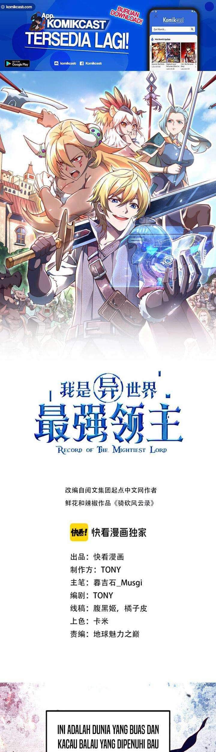 Manhua Record of The Mightiest Lord Chapter 03 gambar nomor 2