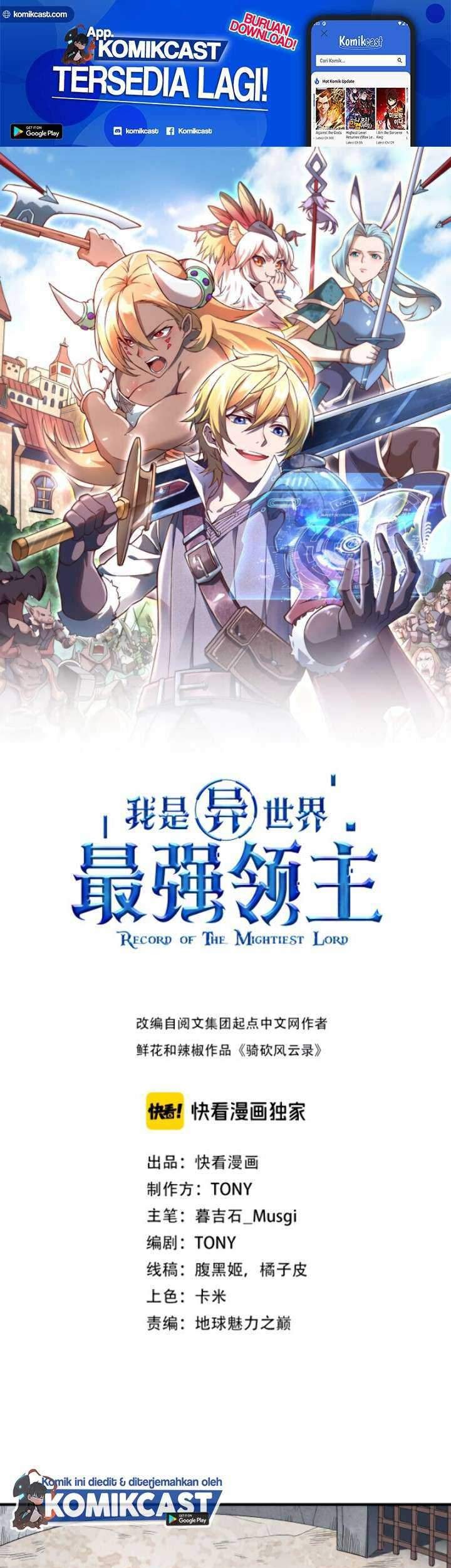 Baca Manhua Record of The Mightiest Lord Chapter 02 Gambar 2
