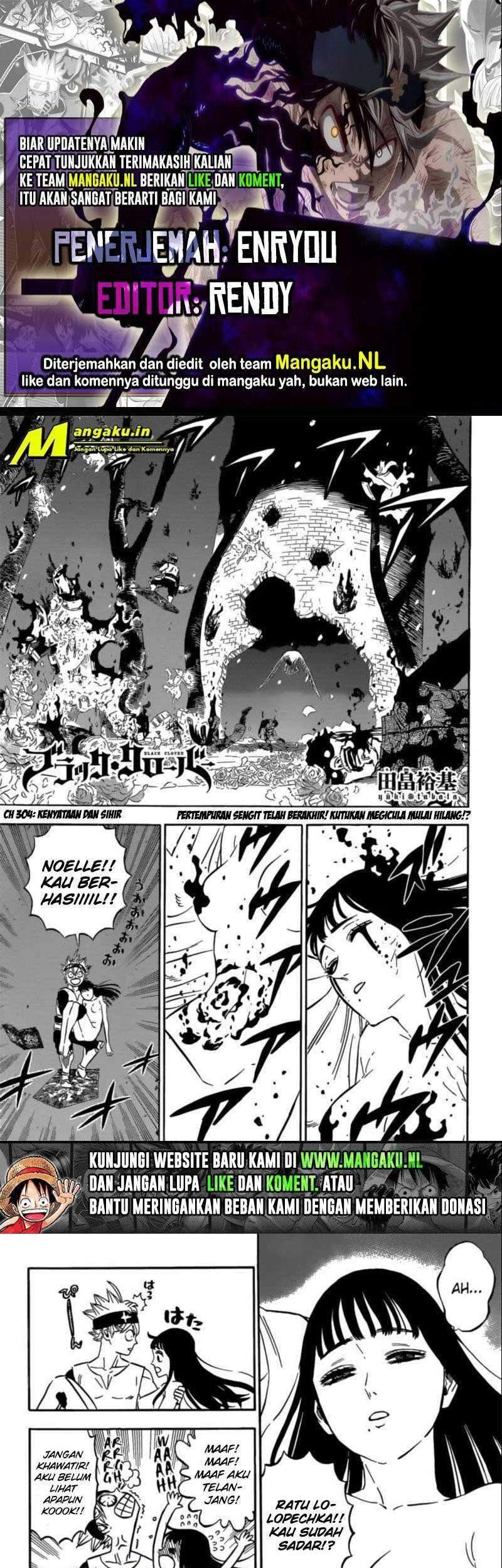 Baca Komik Black Clover Chapter 304 Gambar 1