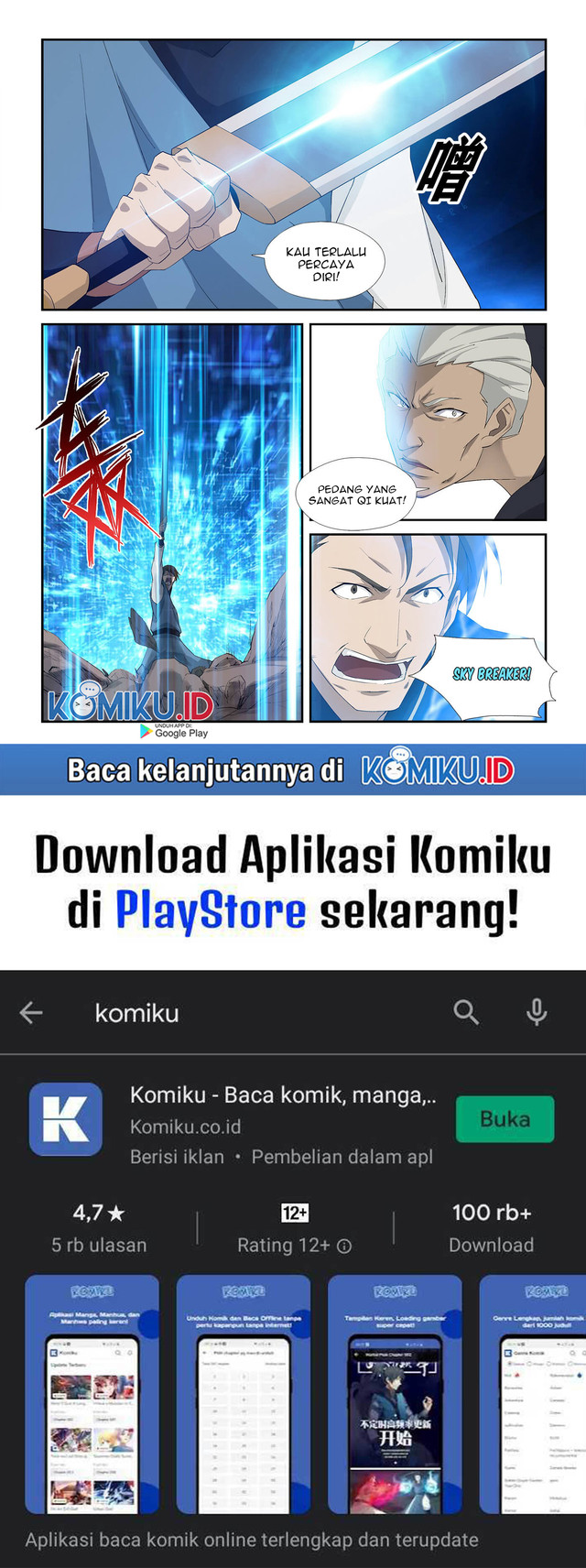 Heaven Defying Sword Chapter 240 Gambar 13