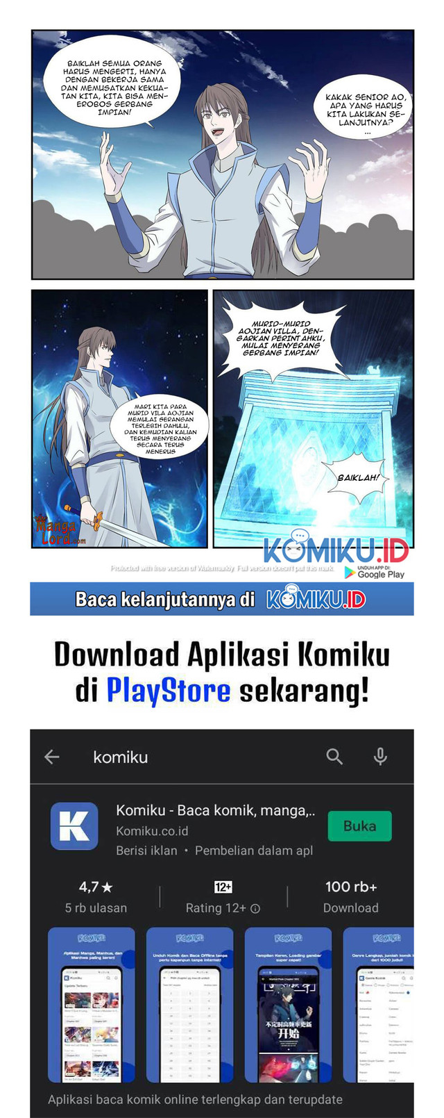 Heaven Defying Sword Chapter 250 Gambar 11