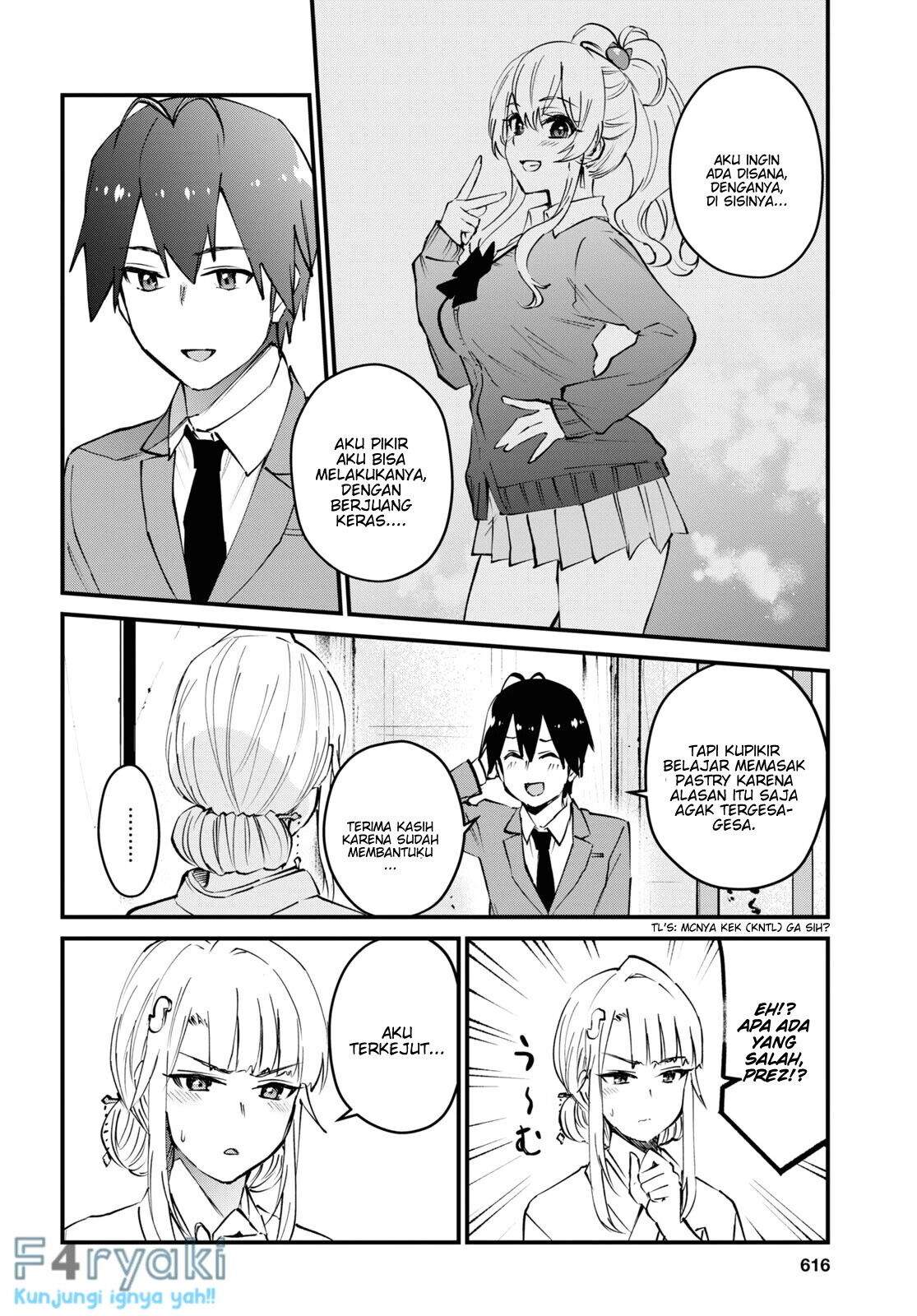 Hajimete no Gal Chapter 123 Gambar 12