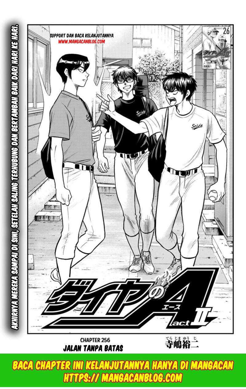 Baca Komik Diamond no Ace Act 2 Chapter 256 Gambar 1