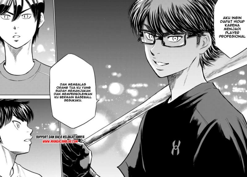 Diamond no Ace Act 2 Chapter 256 Gambar 4