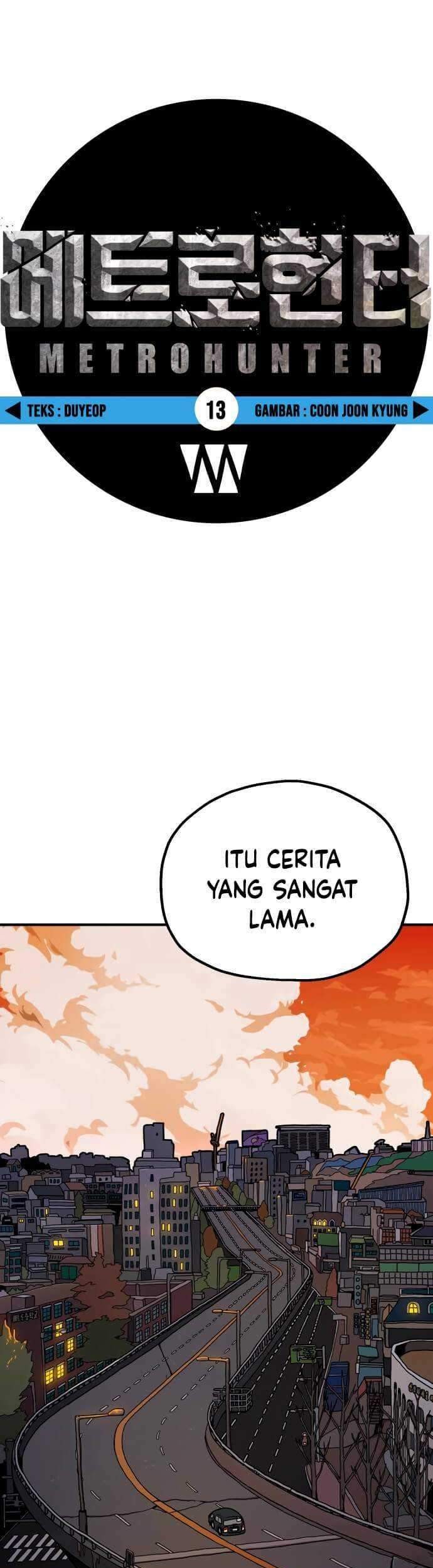 Baca Manhwa Metro Hunter Chapter 13 Gambar 2