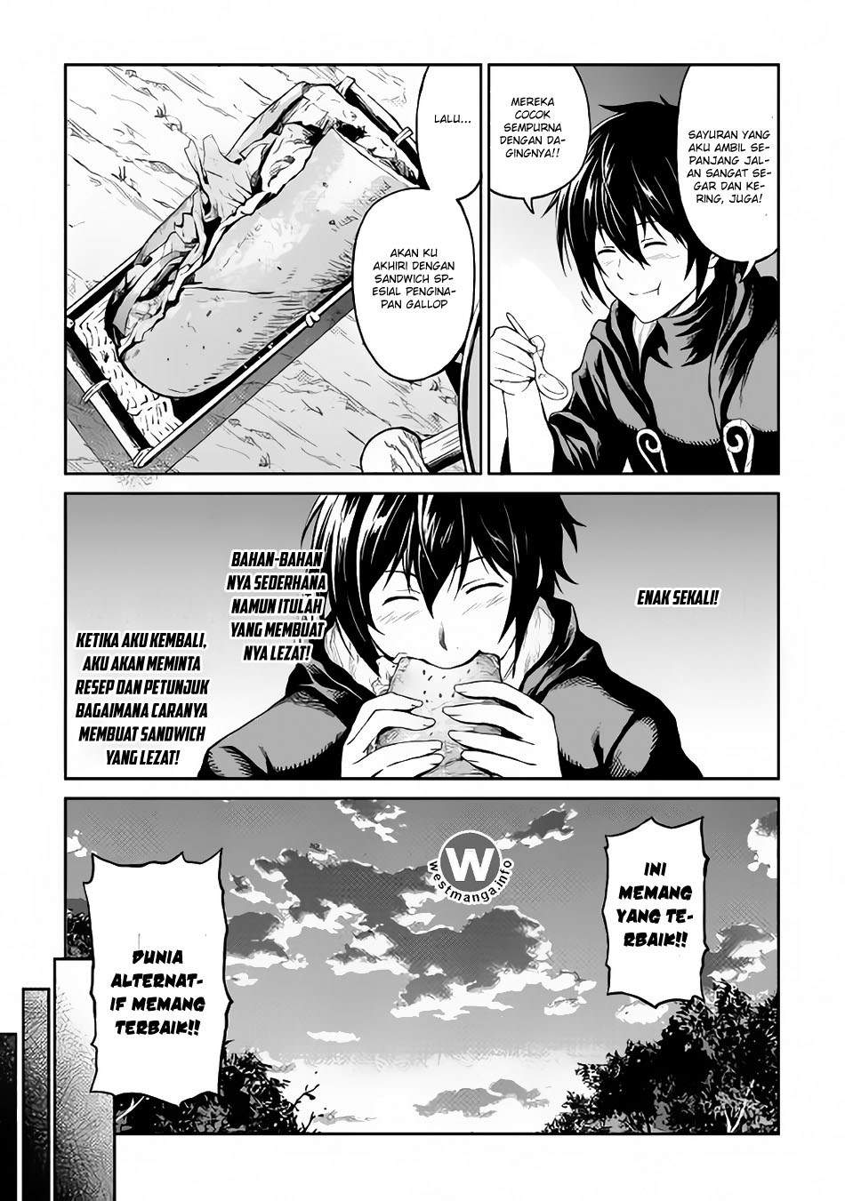 Souzai Saishuka no Isekai Ryokouki Chapter 05 Gambar 22