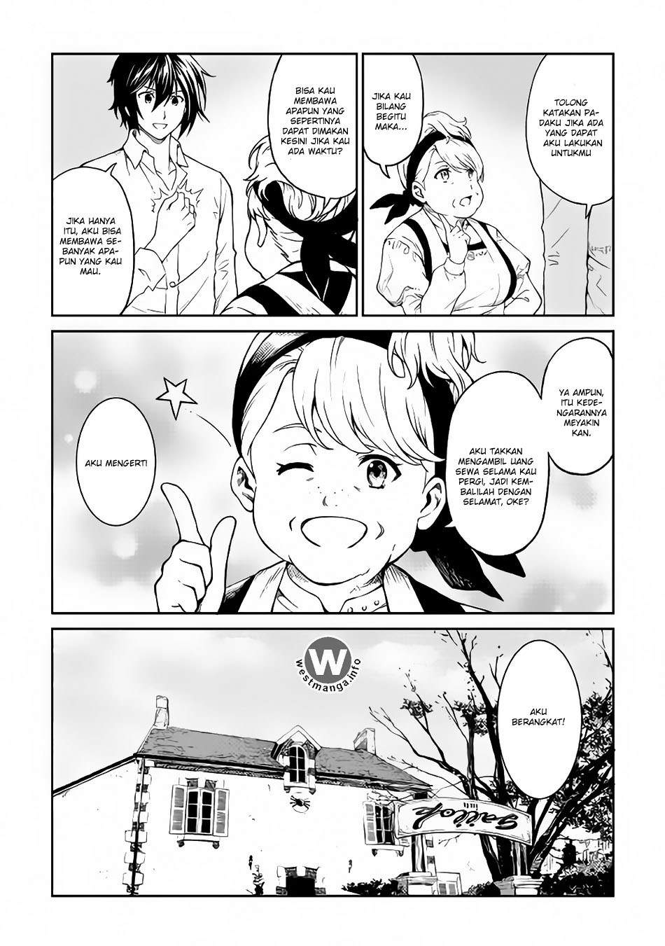 Souzai Saishuka no Isekai Ryokouki Chapter 05 Gambar 9