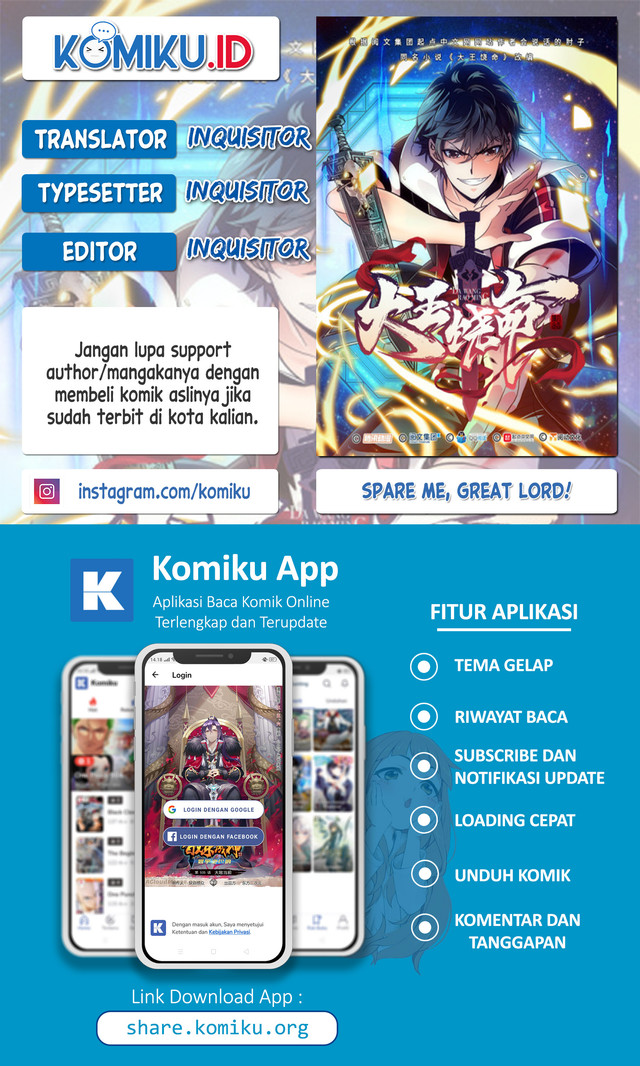Komik Spare Me, Great Lord! Chapter 100 gambar nomor 1