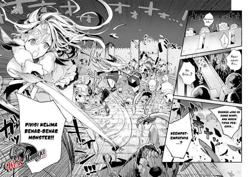 Sono Monban, Saikyou Nitsuki: Tsuihou Sareta Bougyo Ryoku 9999 no Senshi, Outo no Monban Toshite Musou Suru Chapter 06 Gambar 9
