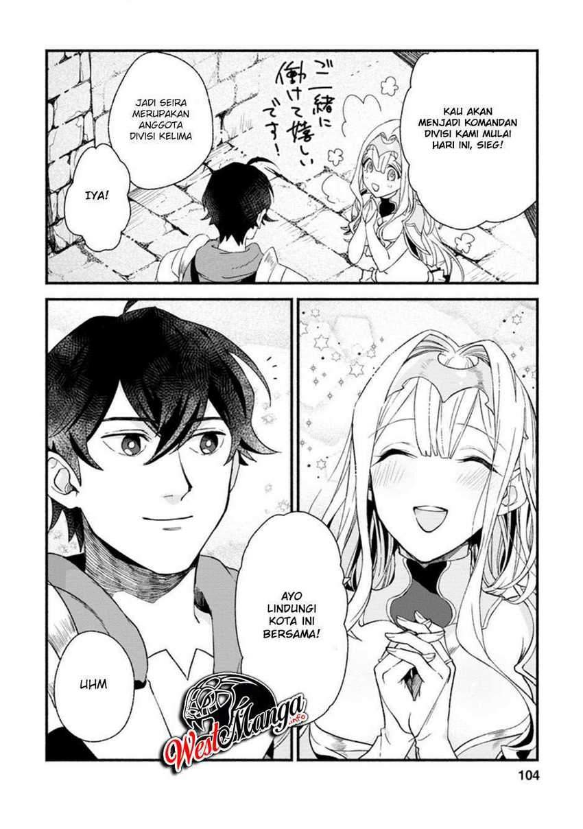 Sono Monban, Saikyou Nitsuki: Tsuihou Sareta Bougyo Ryoku 9999 no Senshi, Outo no Monban Toshite Musou Suru Chapter 04 Gambar 14