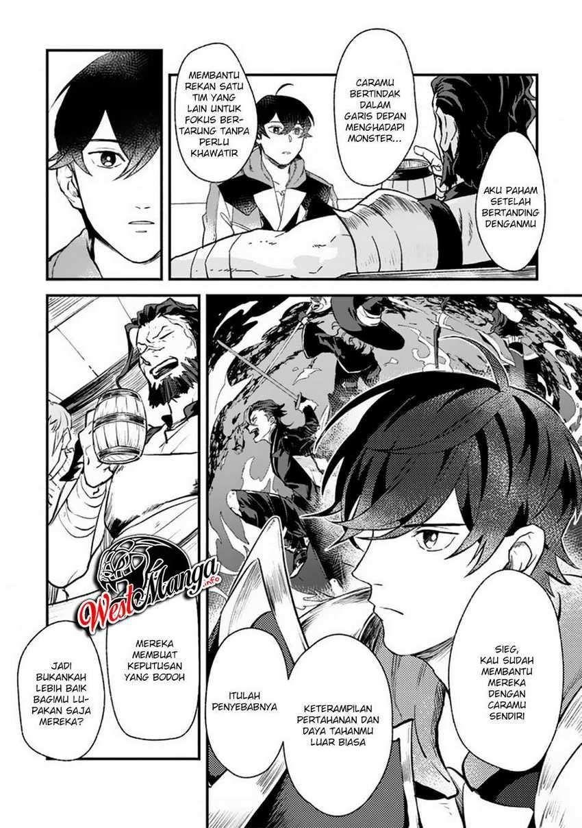 Sono Monban, Saikyou Nitsuki: Tsuihou Sareta Bougyo Ryoku 9999 no Senshi, Outo no Monban Toshite Musou Suru Chapter 02.2 Gambar 4