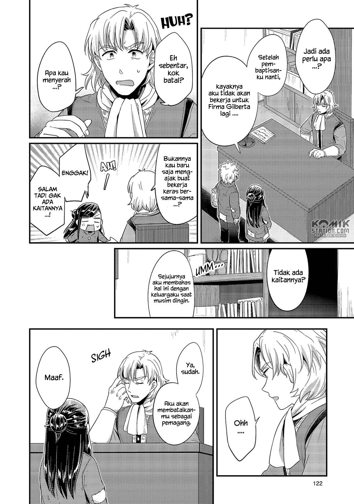Honzuki no Gekokujou Chapter 28 Gambar 14