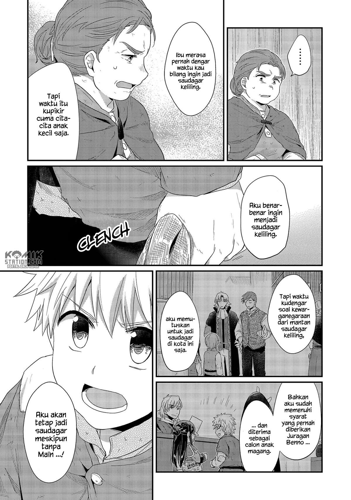 Honzuki no Gekokujou Chapter 28 Gambar 4