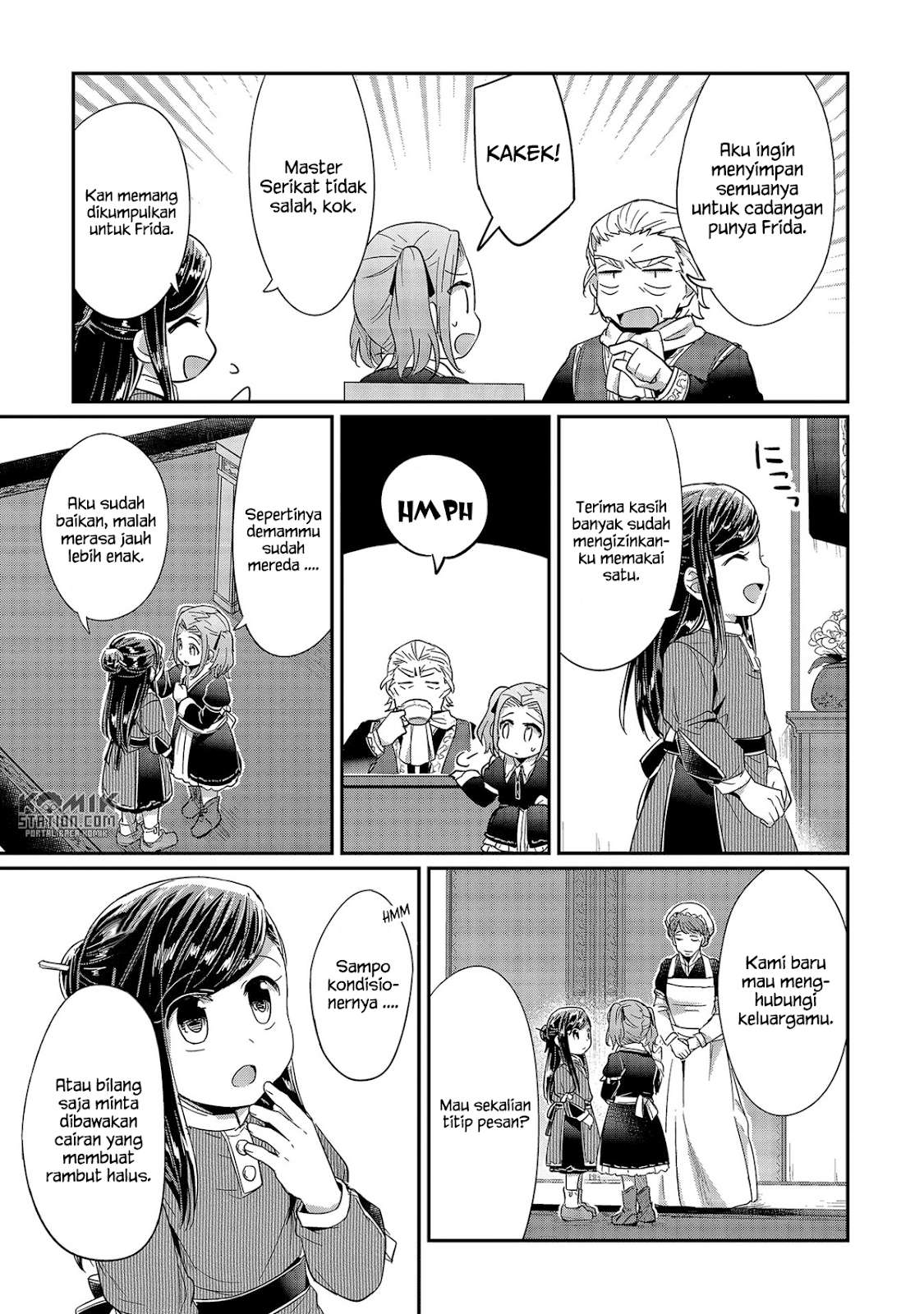 Honzuki no Gekokujou Chapter 25 Gambar 20