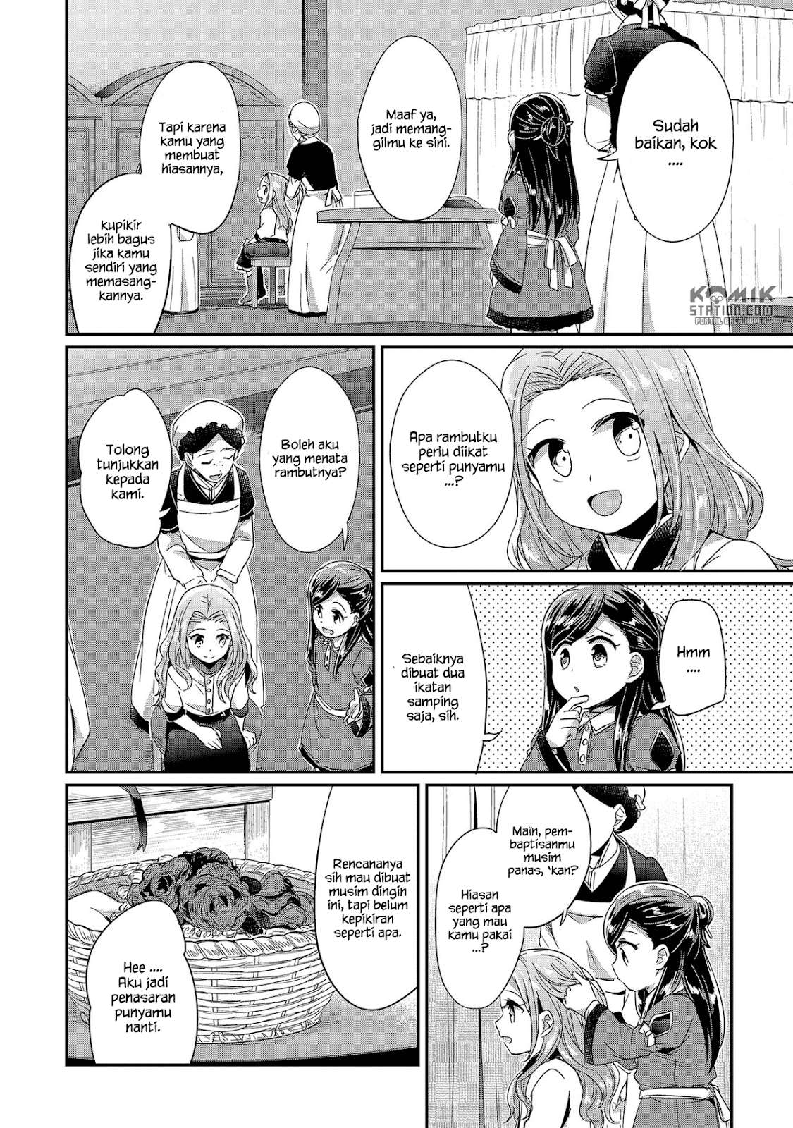 Honzuki no Gekokujou Chapter 25 Gambar 45