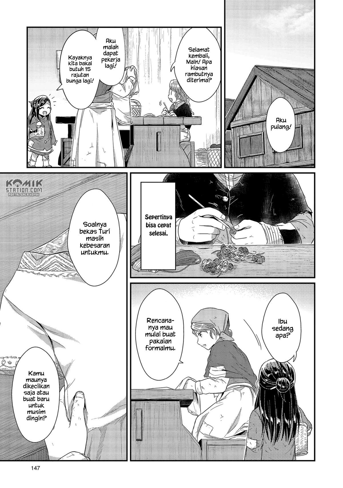 Honzuki no Gekokujou Chapter 24 Gambar 11