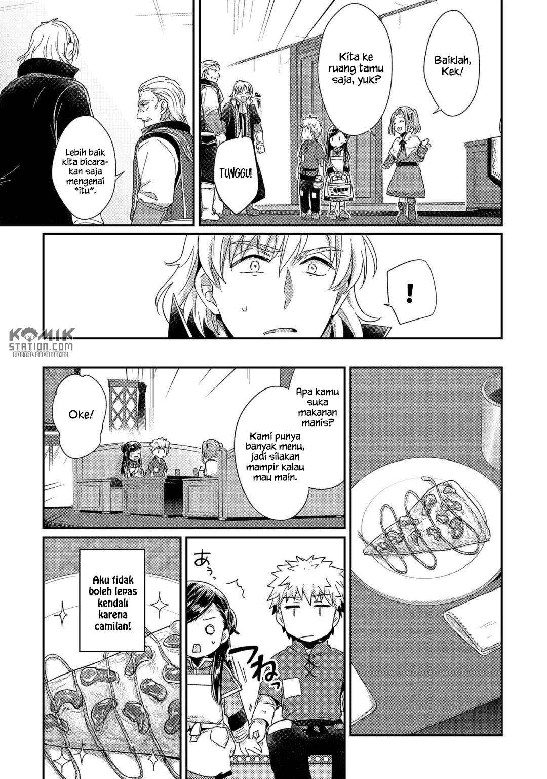 Honzuki no Gekokujou Chapter 21 Gambar 15