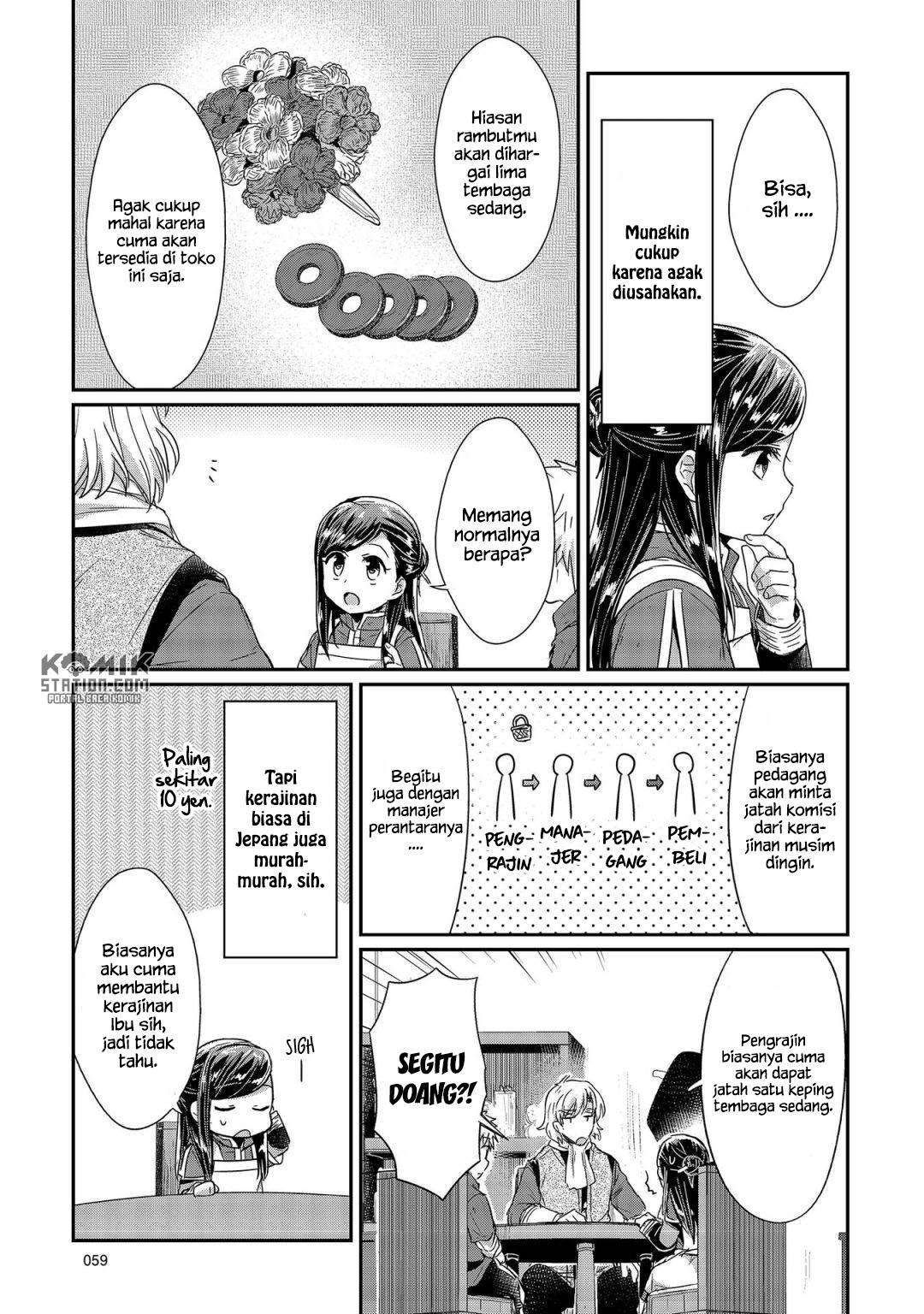 Honzuki no Gekokujou Chapter 21 Gambar 33
