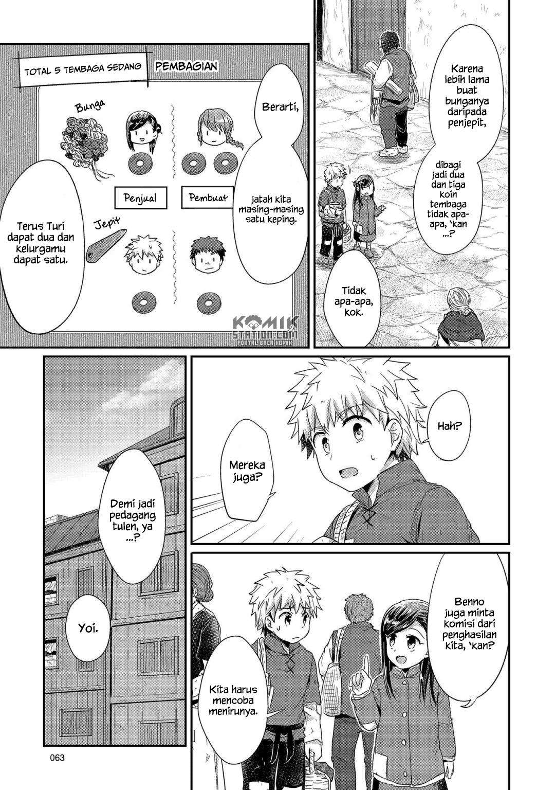 Honzuki no Gekokujou Chapter 21 Gambar 37