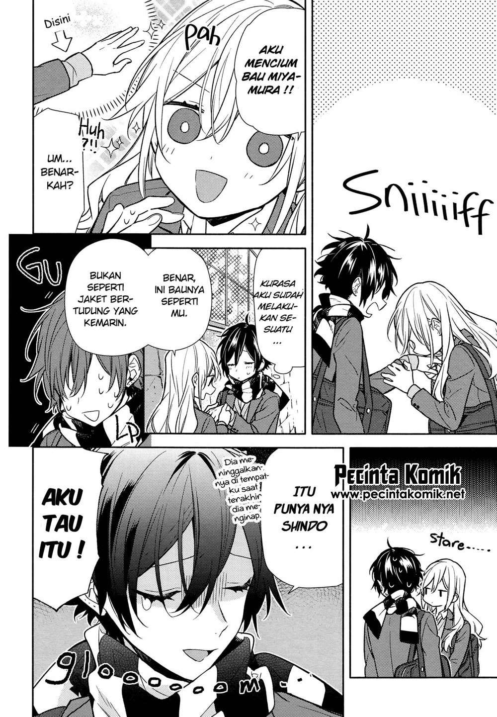 Horimiya Chapter 100 Gambar 14