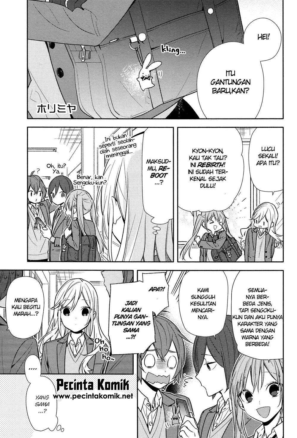 Baca Komik Horimiya Chapter 99 Gambar 1