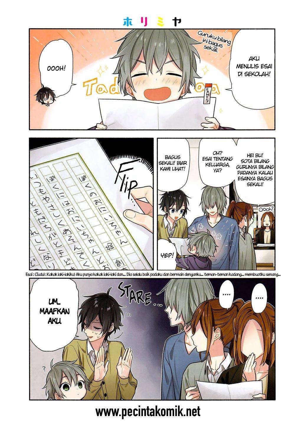Baca Komik Horimiya Chapter 98 Gambar 1