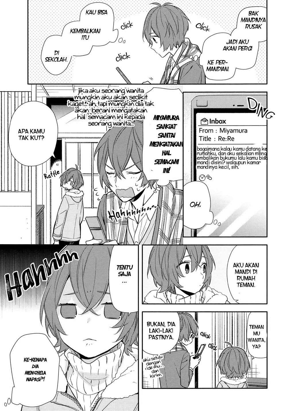 Horimiya Chapter 92 Gambar 8