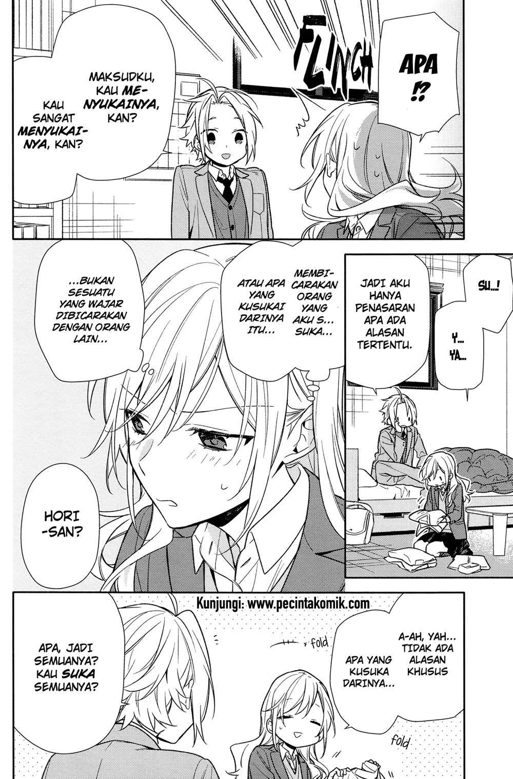 Horimiya Chapter 90 Gambar 13