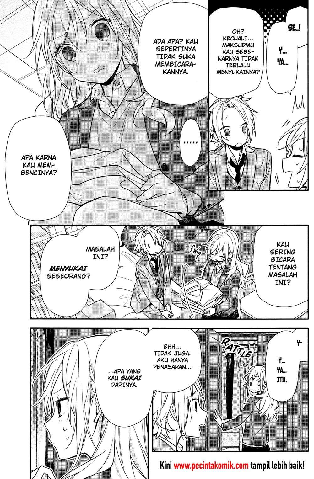 Horimiya Chapter 90 Gambar 14