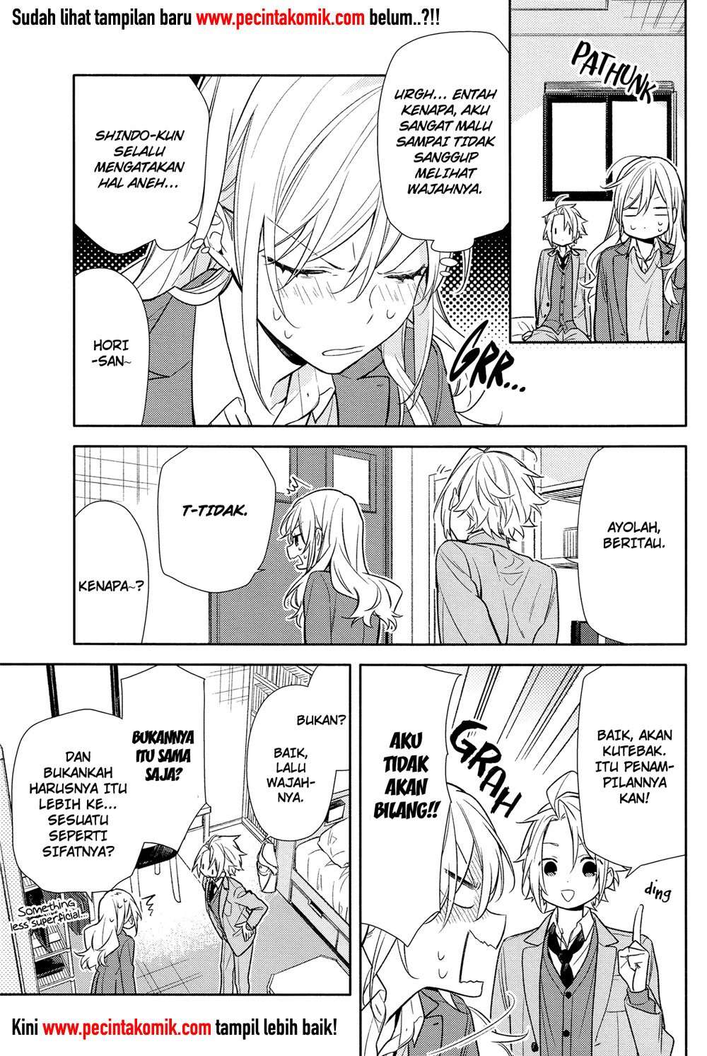Horimiya Chapter 90 Gambar 16