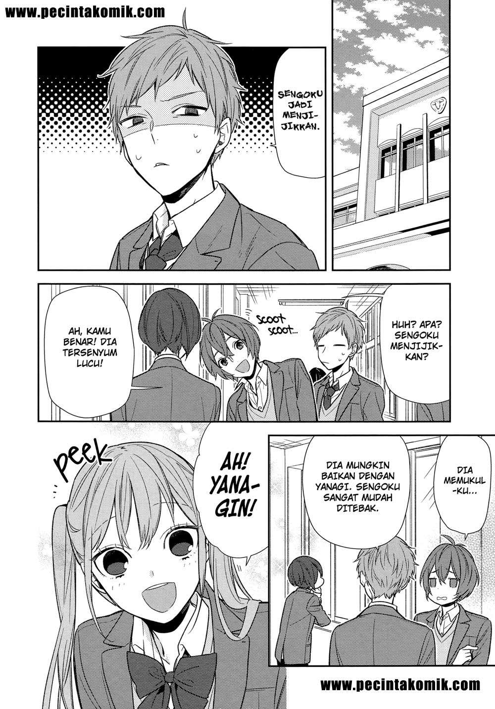 Horimiya Chapter 87 Gambar 17
