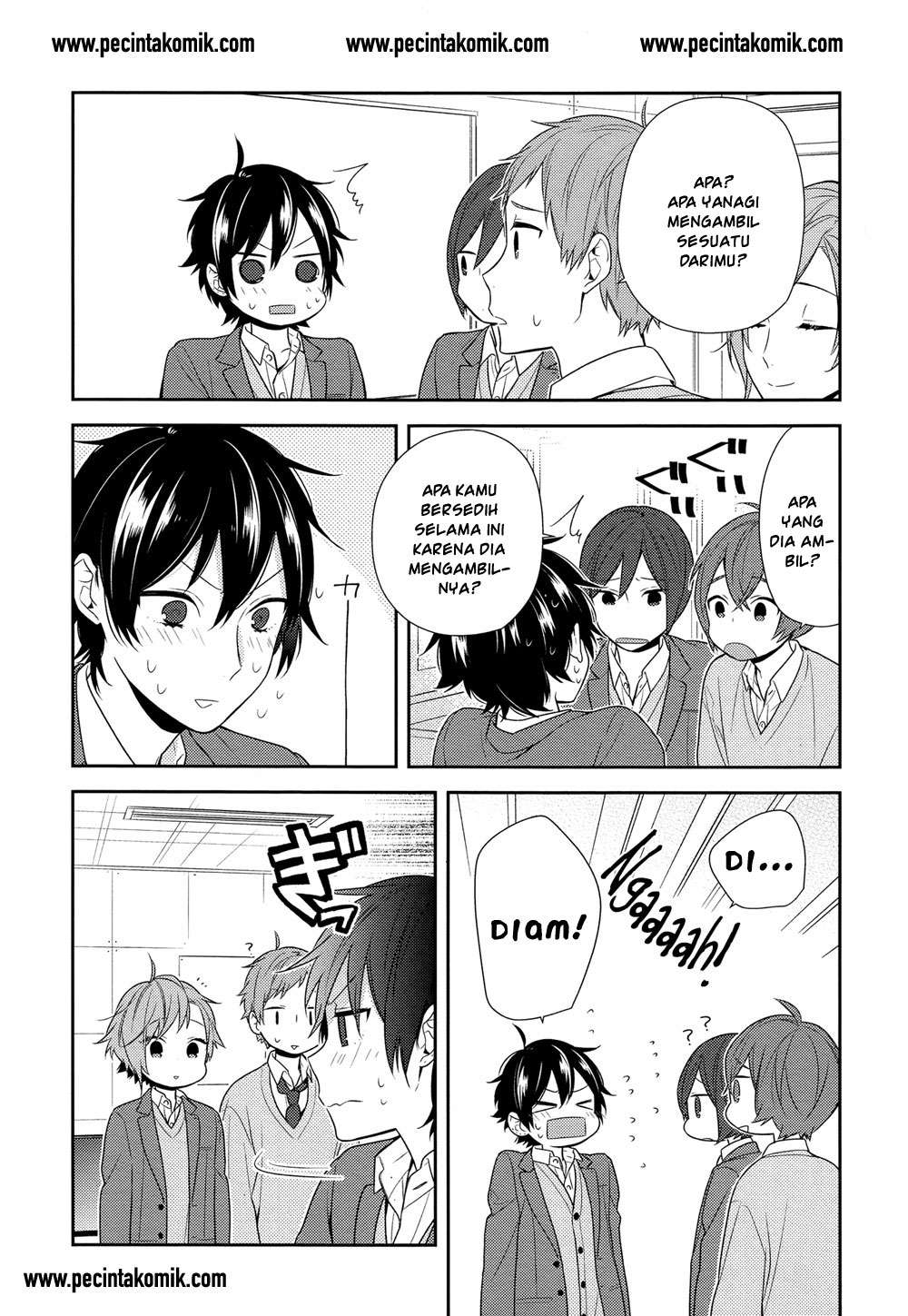 Horimiya Chapter 75 Gambar 14