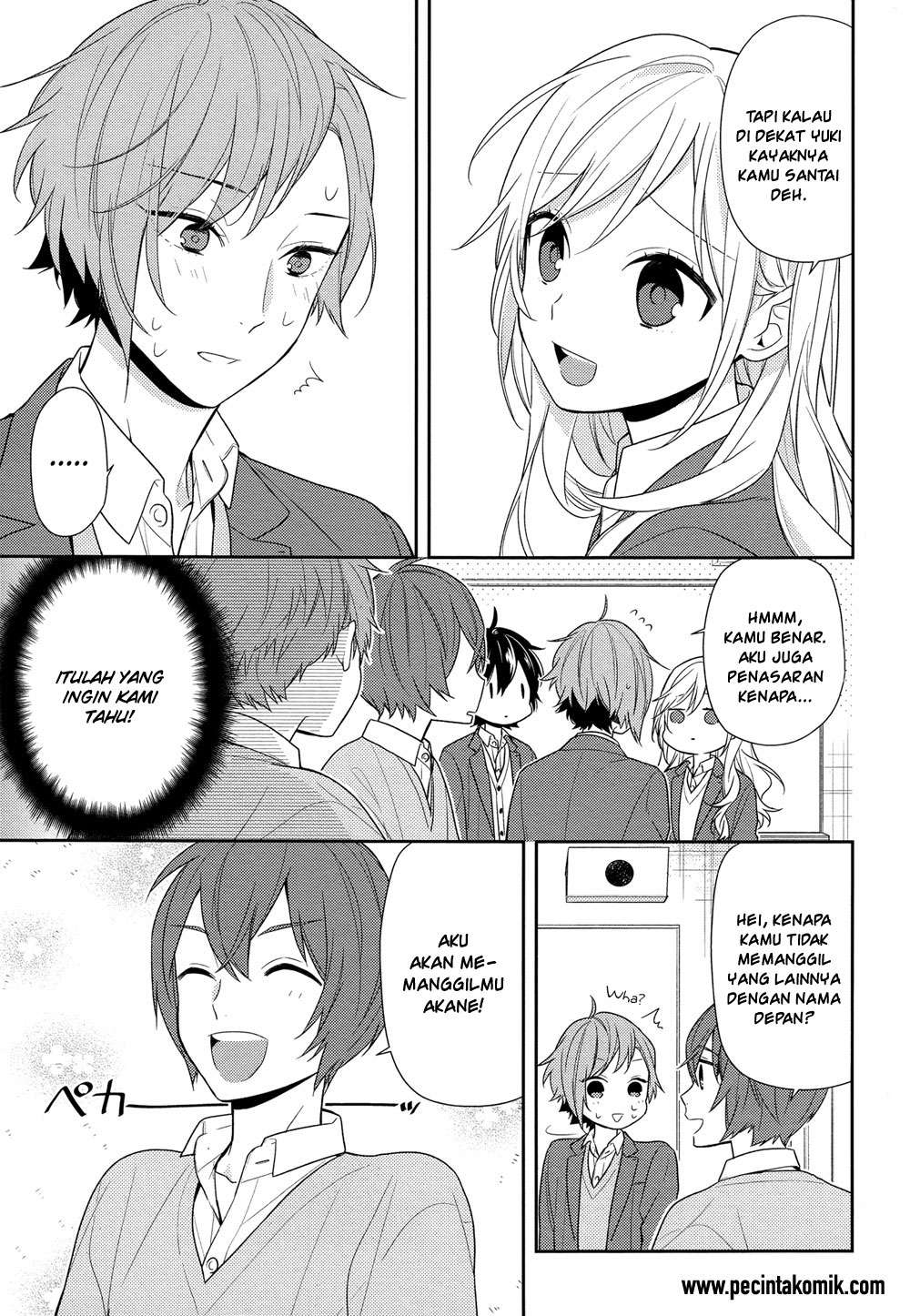 Horimiya Chapter 75 Gambar 6