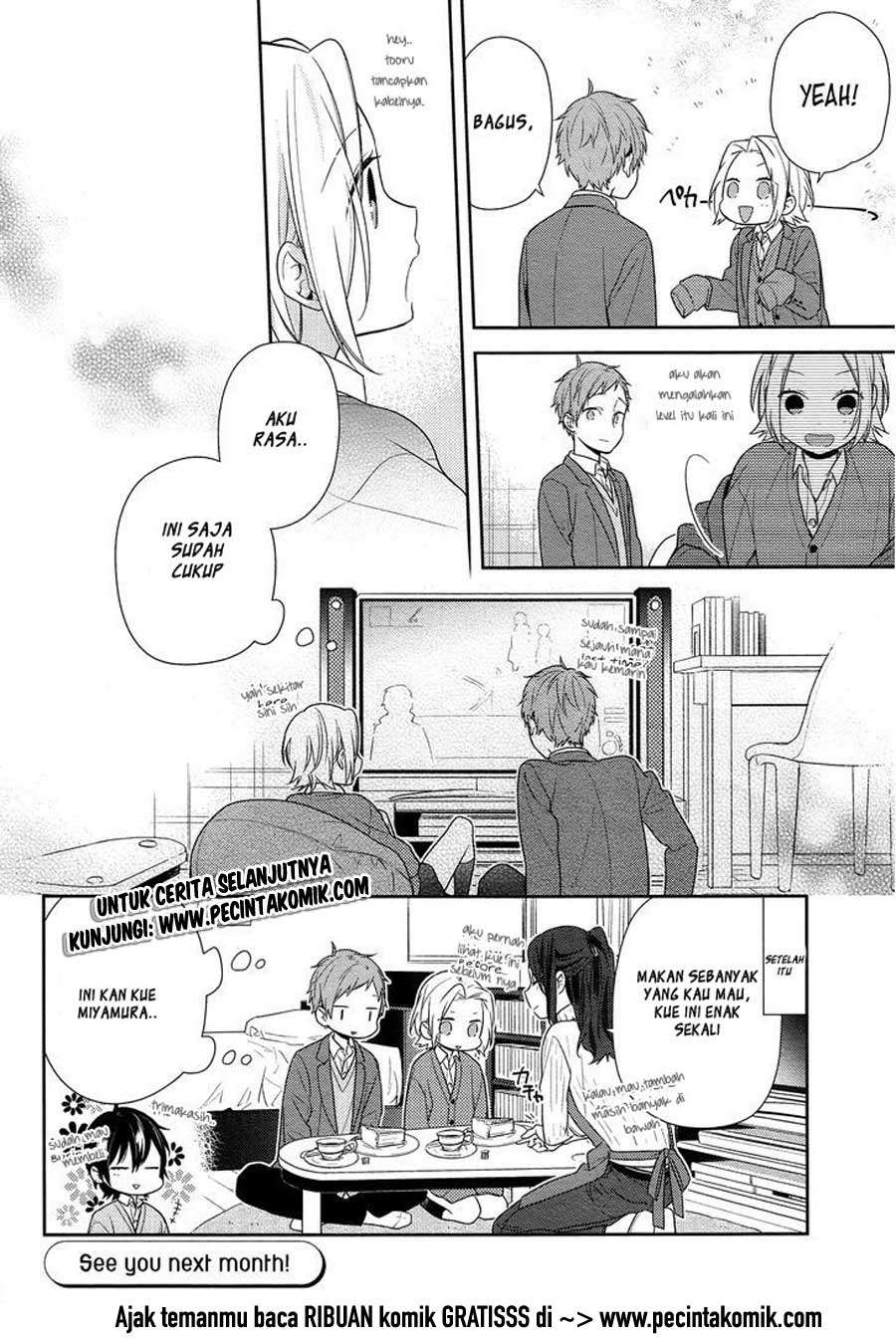 Horimiya Chapter 73 Gambar 23