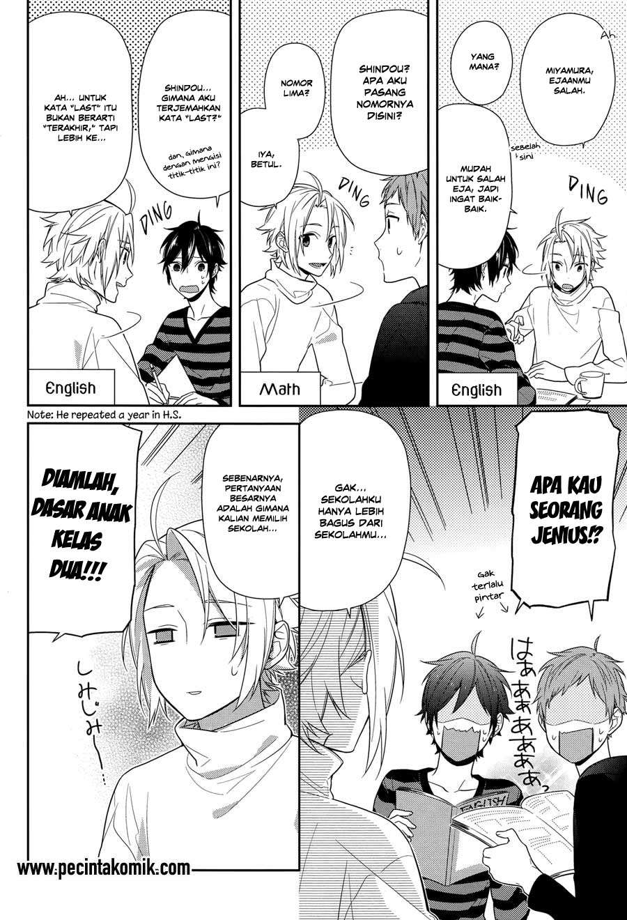 Horimiya Chapter 64 Gambar 11