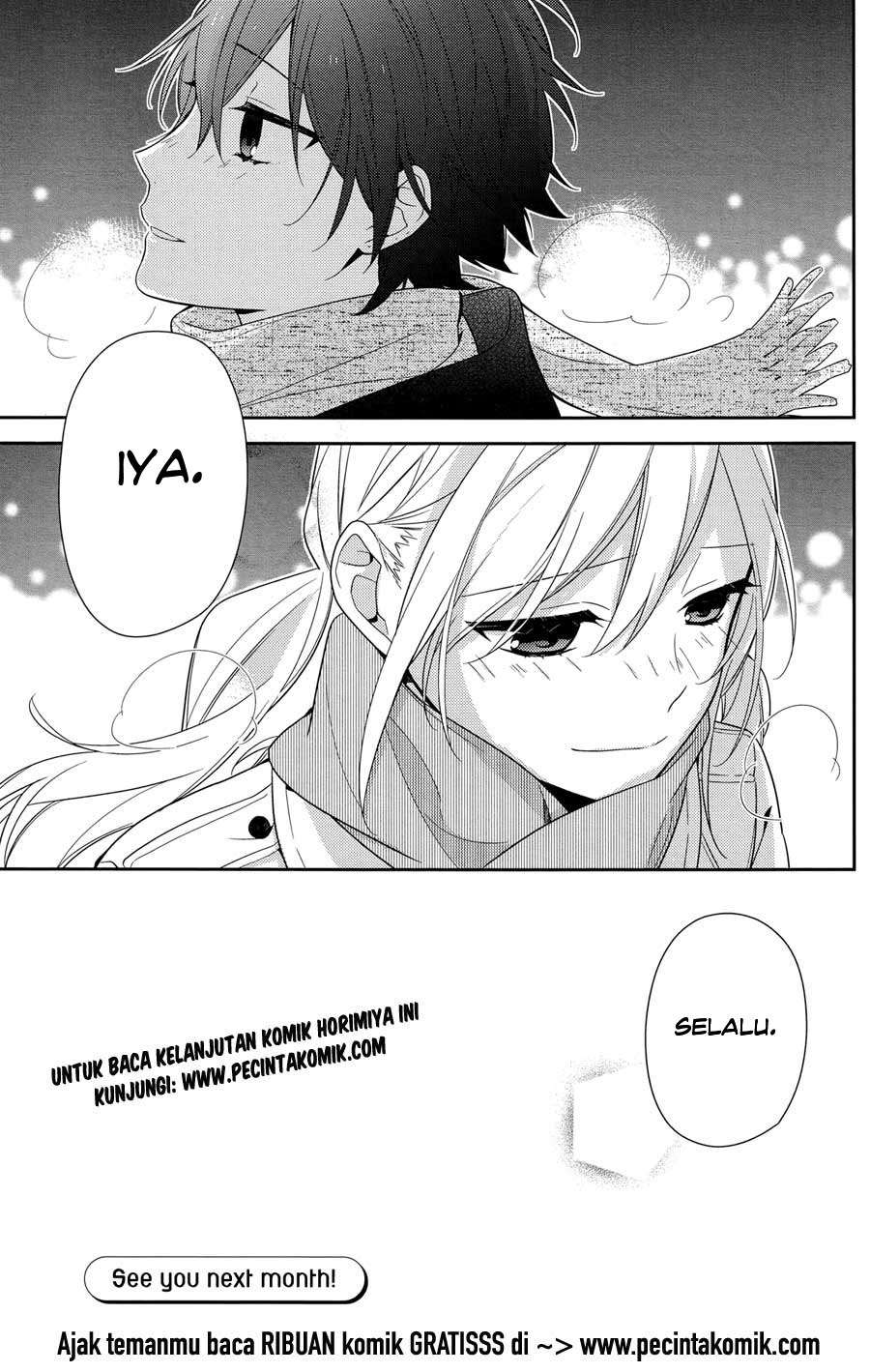 Horimiya Chapter 64 Gambar 35