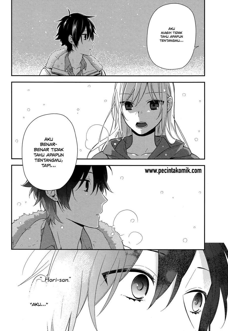 Horimiya Chapter 63 Gambar 35