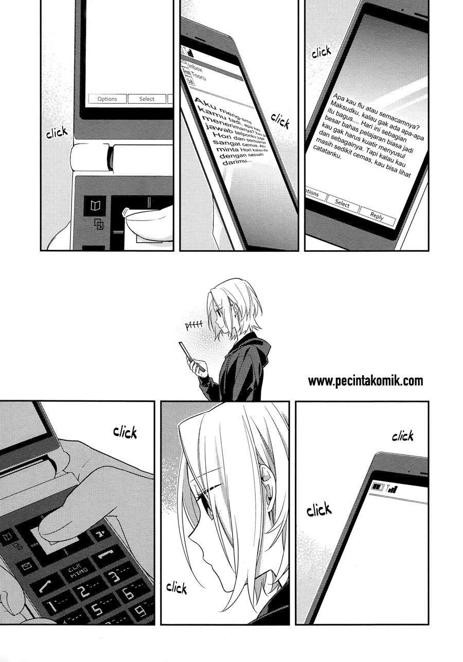 Horimiya Chapter 58 Gambar 25
