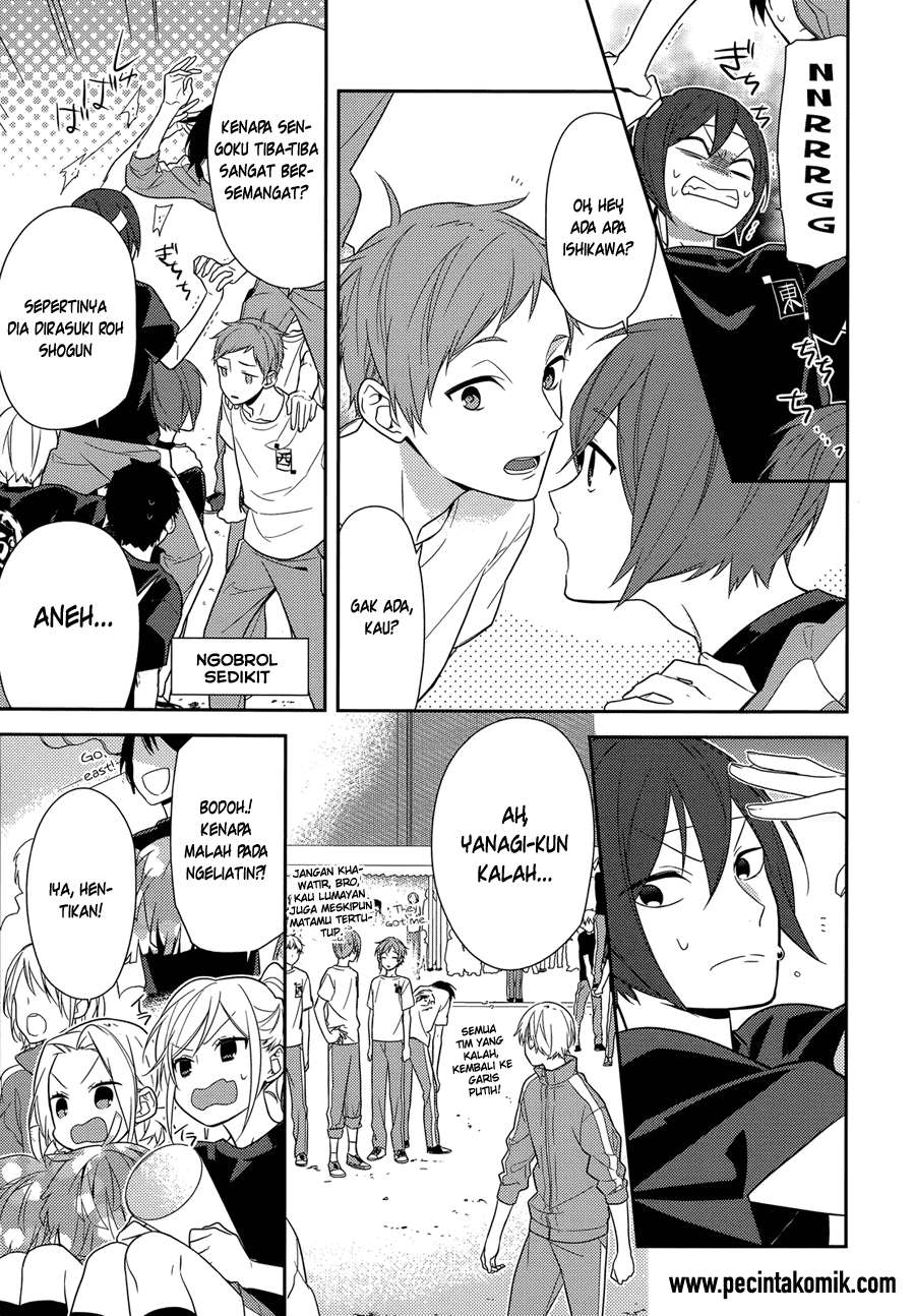 Horimiya Chapter 53 Gambar 14
