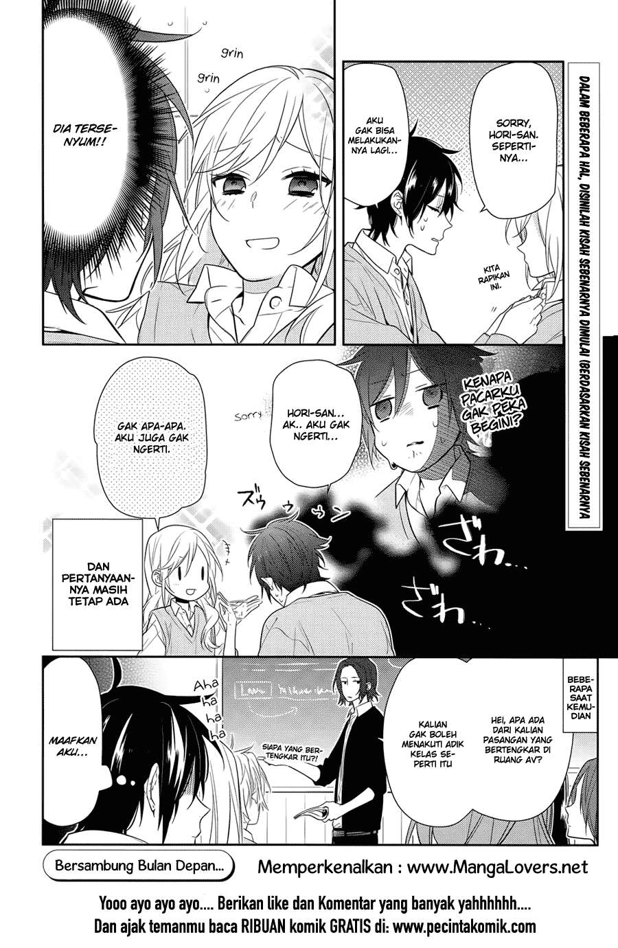 Horimiya Chapter 43 Gambar 30