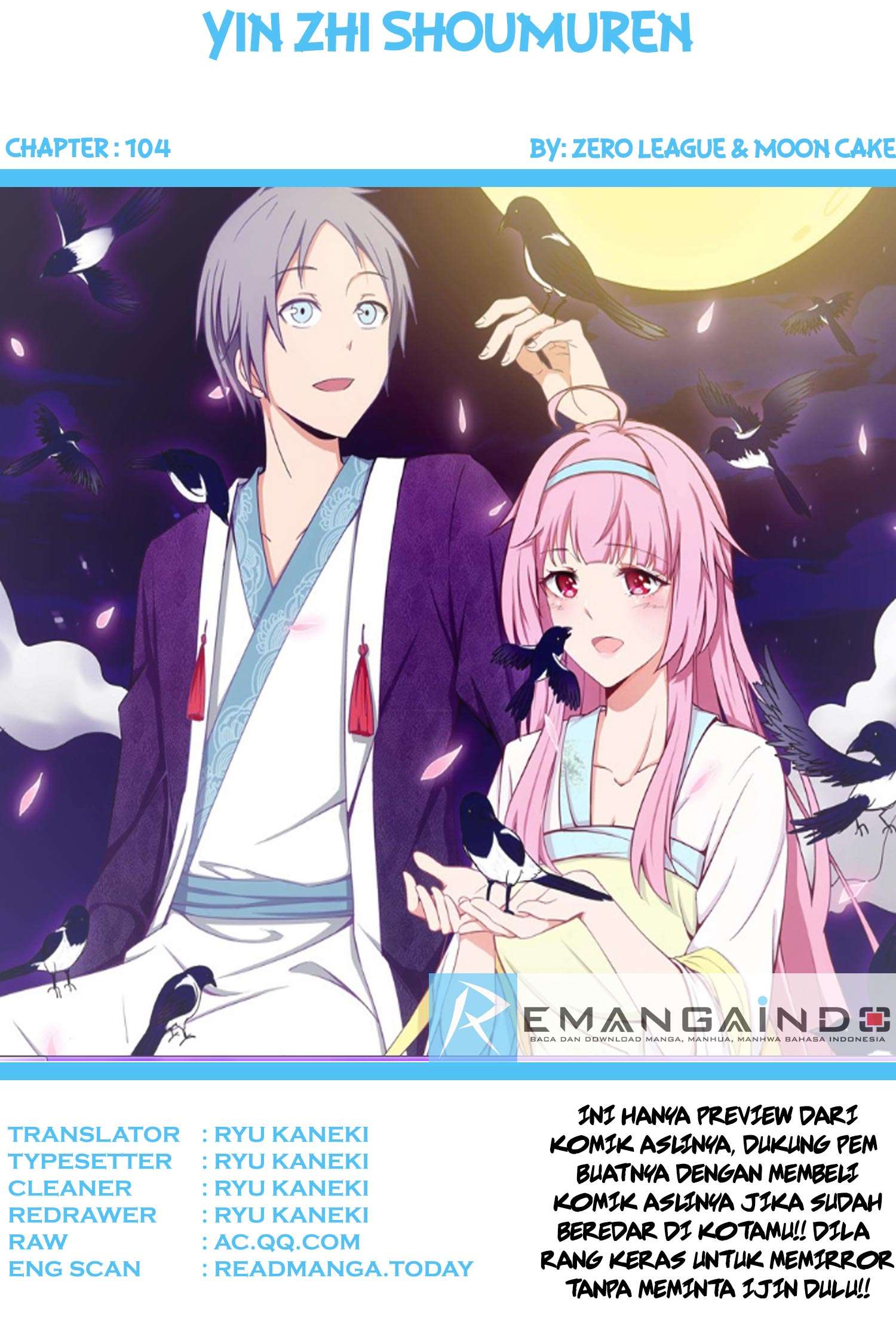 Baca Komik Yin Zhi Shoumuren Chapter 104 Gambar 1