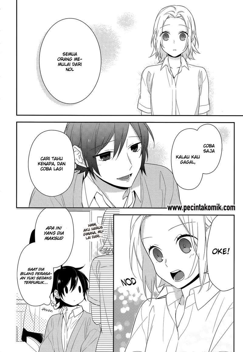 Horimiya Chapter 36 Gambar 17