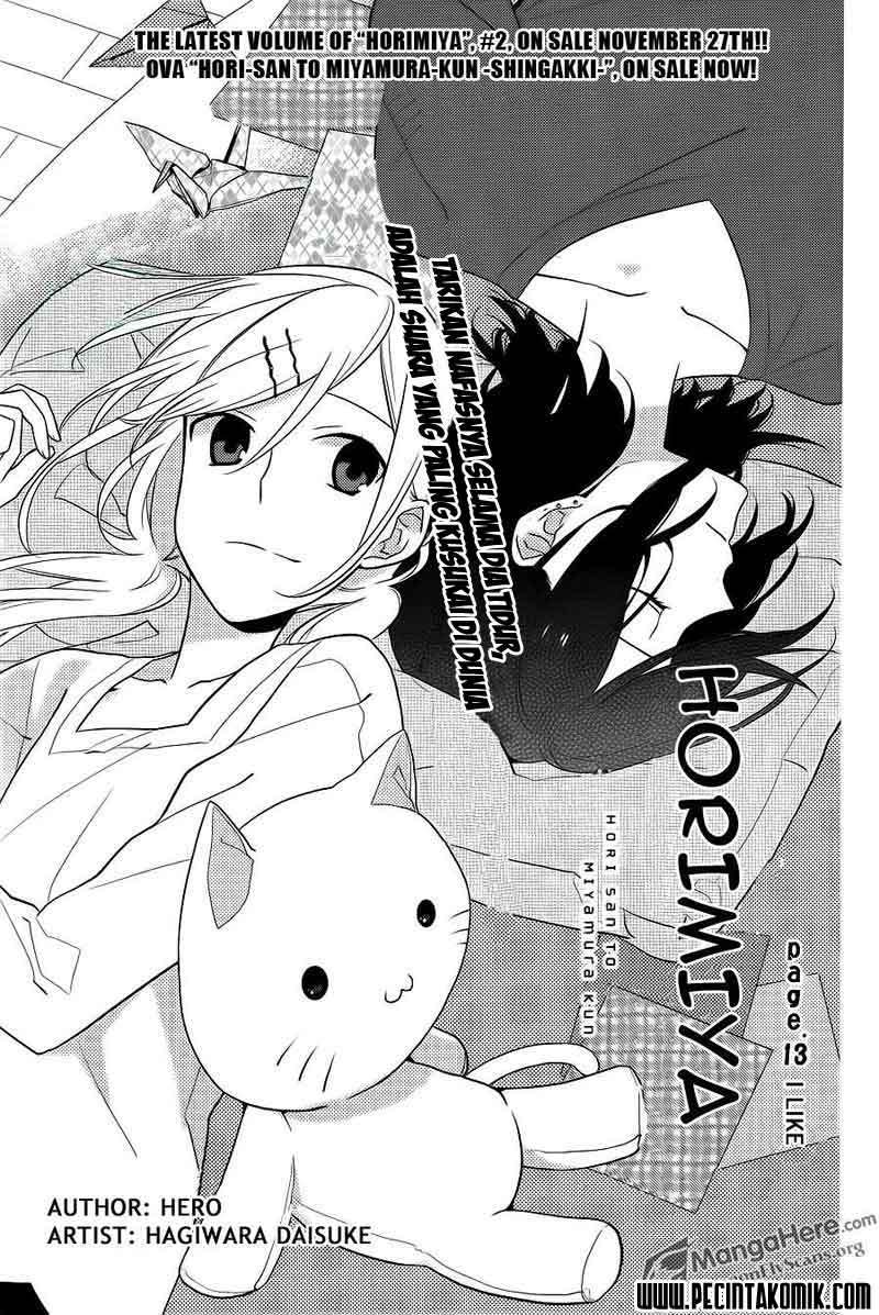 Horimiya Chapter 13 Gambar 3
