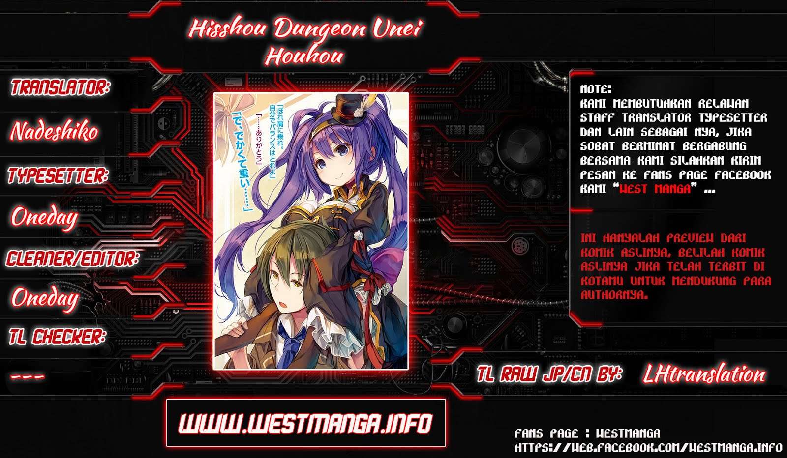 Baca Manga Hisshou Dungeon Unei Houhou Chapter 7 Gambar 2